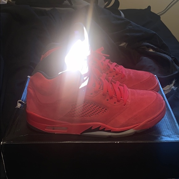 Retro 5 suede condition 9/10 - Picture 4 of 5